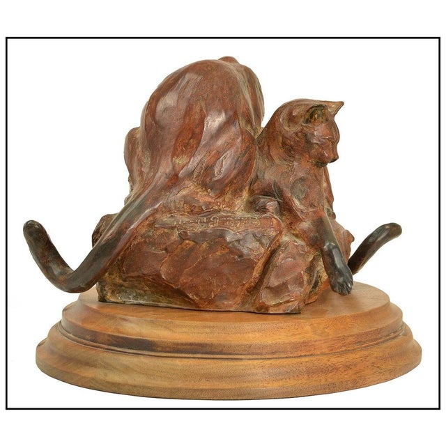 1990s Slumbering Cats, Veryl Goodnight For Sale - Image 4 of 5