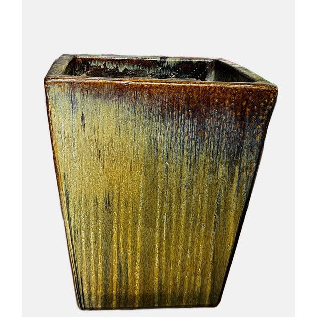 Contemporary Beautiful and Large Flambe Glaze Planter From Shiwan For Sale - Image 3 of 9