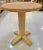 Late 20th Century Rustic Pedestal Accent Table For Sale - Image 4 of 7