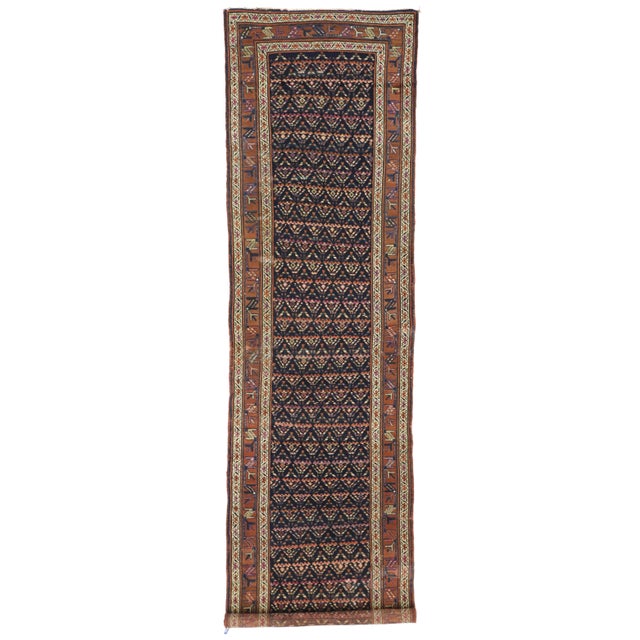 Late 19th Century Caucasian Shirvan Rug Runner, 03'07 X 13'02 For Sale - Image 12 of 12