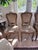 French Five Vintage French Louis XV Style Chairs With Matching Stool For Sale - Image 3 of 11