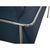 3303 Three-Seater Airport Sofa in Blue Fabric by Arne Jacobsen, 1980s For Sale - Image 12 of 18