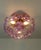 Vintage Prismatic Sputnik Chandelier Mid-Century Modern Sputnik Flush Mount Purple Diamond-Cut Glass Lighting For Sale - Image 12 of 12