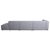Mags Fabric Corner Sofa in Grey from HAY For Sale - Image 11 of 13