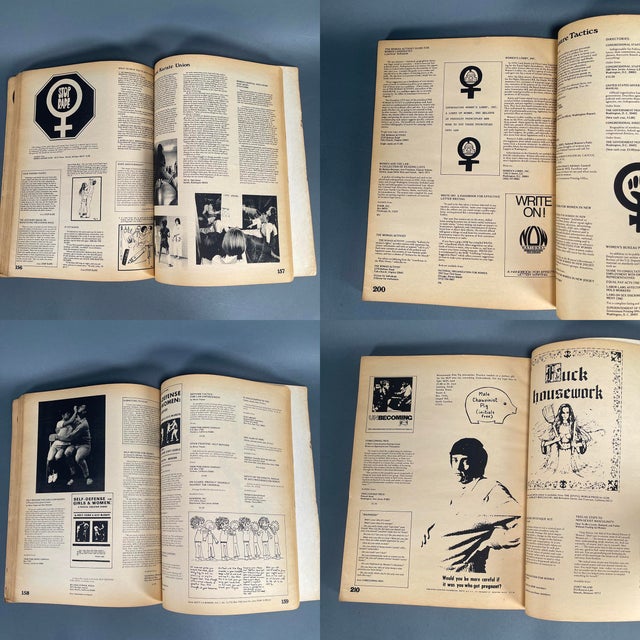 Vintage '73 New Woman's Survival Catalog Rennie & Grimstad Feminism Xxl