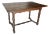 Late 19th Century French Pine Trestle Side Table For Sale