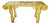 1970s Yellow Lacquer Ornate Pagoda Console For Sale