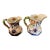 Mid 19th Century Two Gaudy Welsh Ironstone Pitchers Milk Jugs For Sale