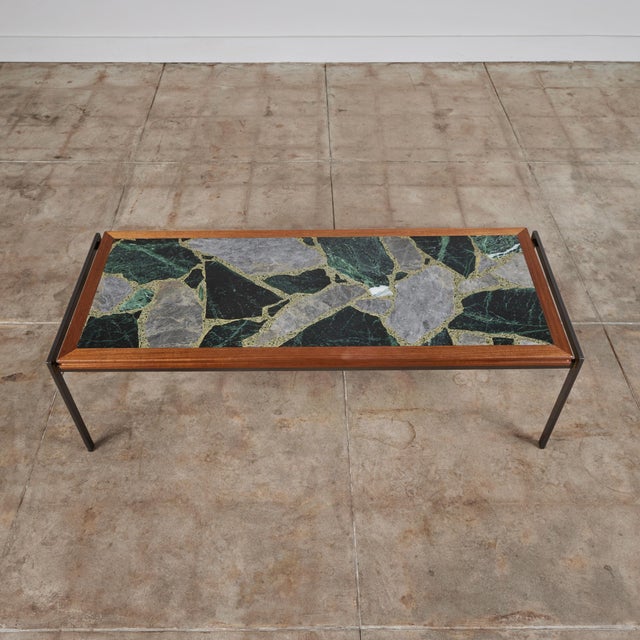 Marble Terrazzo Coffee Table by Framac | Chairish