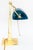 Metal Art Deco Banker Lamp with Glass Shade, Vienna, Austria, 1920s For Sale - Image 7 of 18