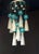 Rare and imperial vintage art deco chandelier from the 1970s with led lights. This ceiling lamp, directly attached to the...