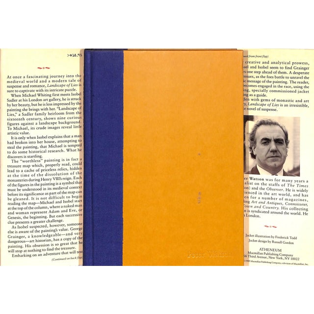 WATSON, Peter [315] pp. Atheneum 1989 8 1/2" x 5 3/4" Isobel Sadler is dead broke. The only thing she's got that might...