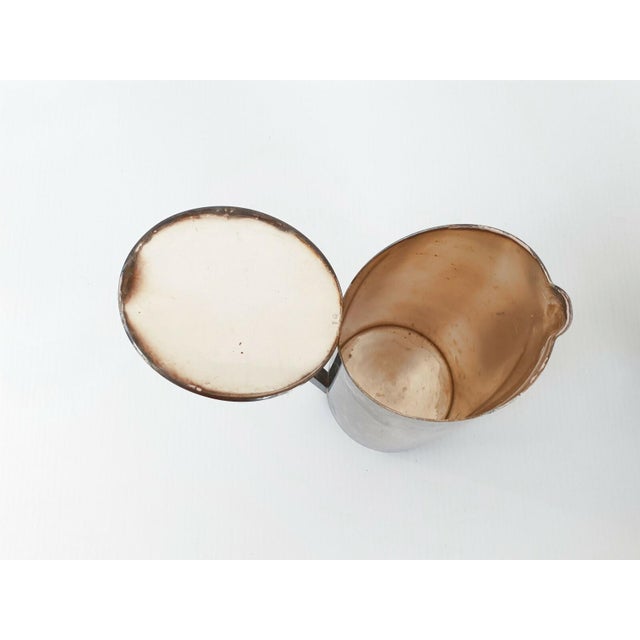 Vintage Silver-Plated Metal Pitchers, France, 1970s, Set of 3 For Sale - Image 9 of 12