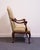 Late 20th Century Henredon Furniture Solid Mahogany Louis XV French Provincial Upholstered Accent Arm Chair For Sale - Image 5 of 14