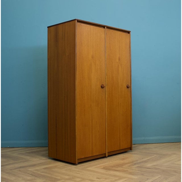 Mid-Century Modern Teak Wardrobe by John & Sylvia Reid for Stag, 1960s For Sale - Image 3 of 11