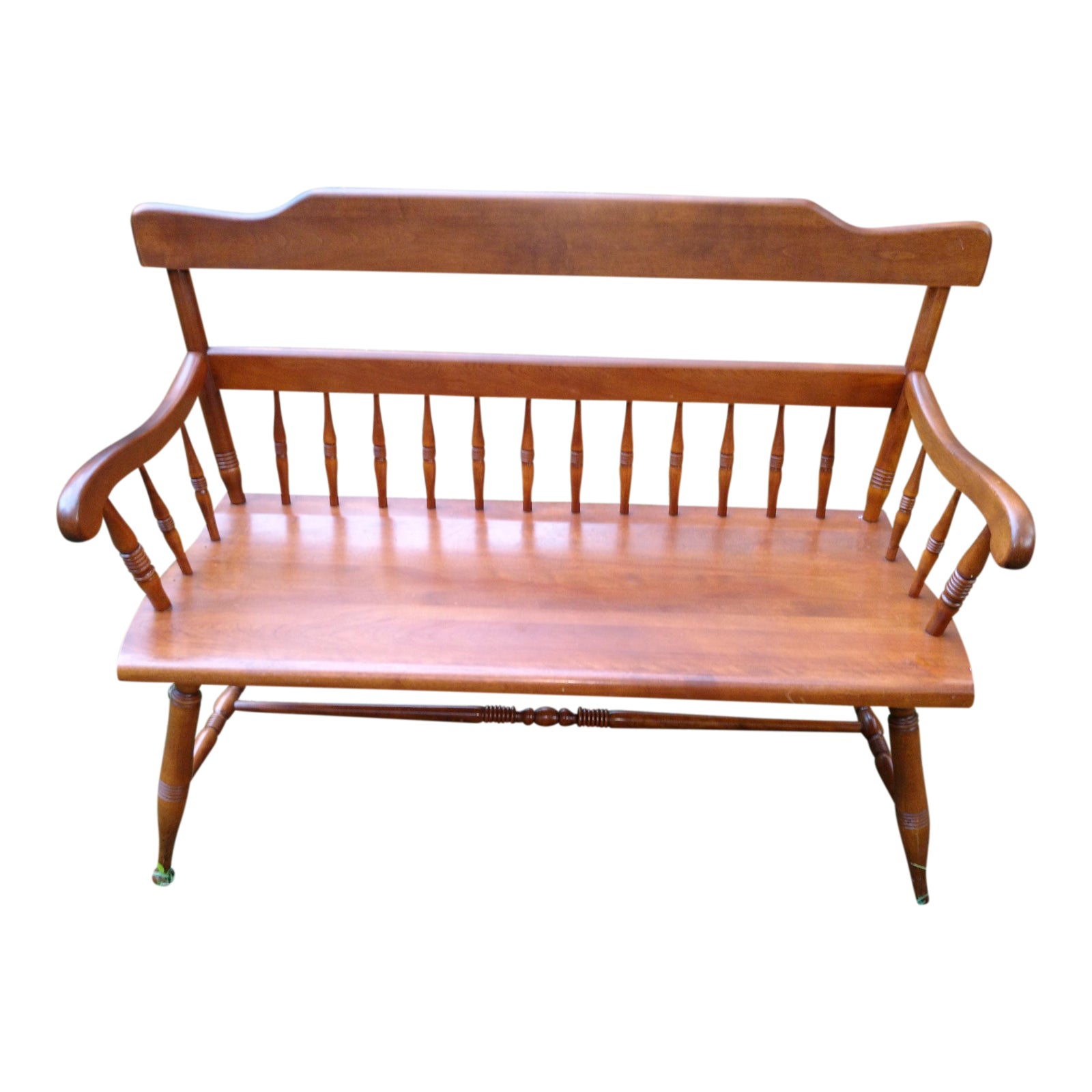 Ethan Allen Deacon's Bench Chairish