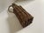 Vintage French Country Wicker-Wrapped Square Bottle For Sale - Image 9 of 12