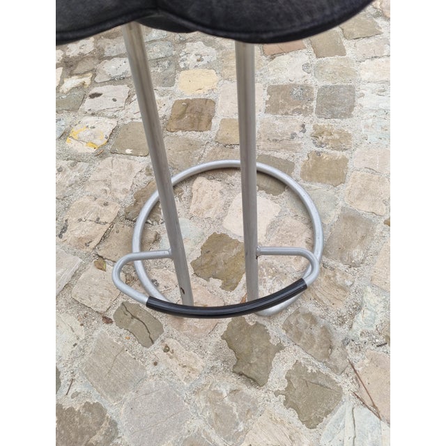 Brown Stools Soshun attributed to Edra Designmasanori Umeda, 1990, Set of 2 For Sale - Image 8 of 10