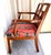 1970s Chinese Chippendale Ming Mahogany Upholstered Fretwork Wood Armchairs, a Pair For Sale In Louisville - Image 6 of 11