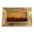 1990s Original William R. Davis Oil Painting, Landscape at Sunset, Luminous! For Sale