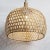 Contemporary Raw Wicker Pumpkin Pendant Light Large For Sale - Image 3 of 6