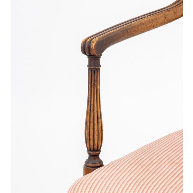 Mid 20th Century Regency Style Mahogany Armchairs, Pair For Sale - Image 5 of 8