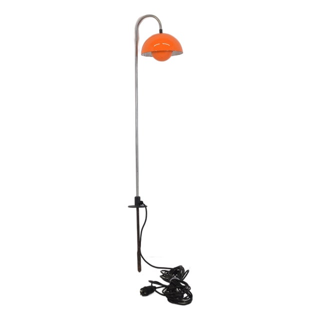 Vintage Flower Pot Garden Lamp by Verner Panton for Louis Poulsen, 1960s For Sale