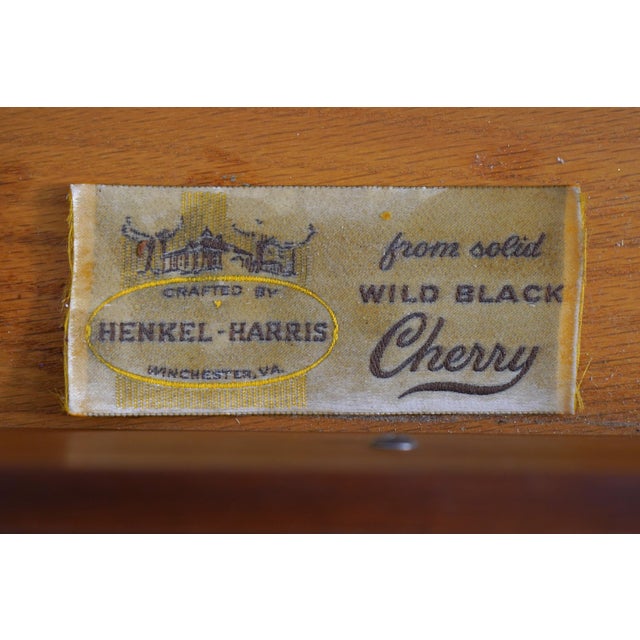 Henkel Harris Cherry 5 Drawer Dresser Chest For Sale - Image 17 of 18