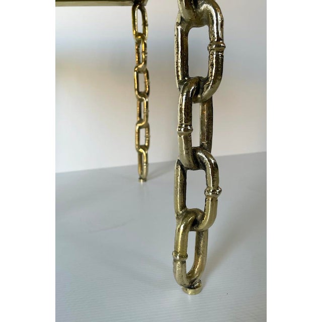 Metal Vintage Side Table, 1990s For Sale - Image 7 of 13