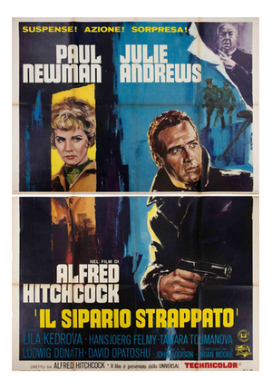 Il Sipario Strappato (Torn Curtain) Film Poster, 1966