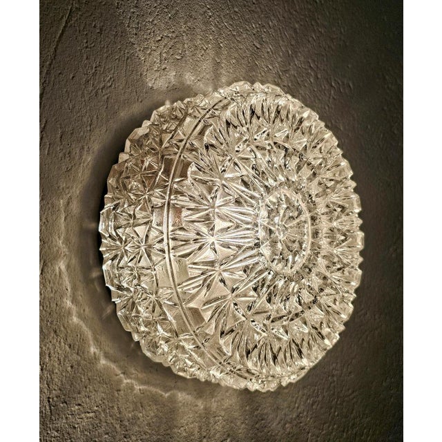 1960s Mid-Century Flush Mount or Wall Sconce from Erco, West Germany, 1960s For Sale - Image 5 of 11