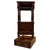 Fine 19th Century French Walnut Cabinet with Marble Top Material: Walnut, Marble, Ceramic, Metal Hardware An elegant 19th-...