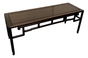 Late 20th Century Chinese Huali Rosewood Coffee Table