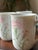 1980s 1980s Vintage Japanese Otagiri Porcelain Pink Carnation Mugs - Set of 5 For Sale - Image 5 of 6