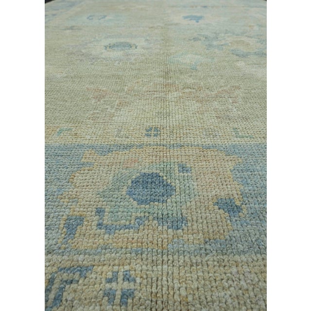 Early 21st Century Turkish Oushak Rug 5' x 6'11" #17290 For Sale - Image 5 of 8