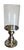 Vintage Towle Chrome-Plated Metal Candle Holders With Hurricane Glass Shades - A Set of 3 For Sale In Birmingham - Image 6 of 12