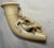 White Antique 1800's Goddess Nemesis Zeus Goose Hand Carved Meerschaum Smoking Pipe For Sale - Image 8 of 17