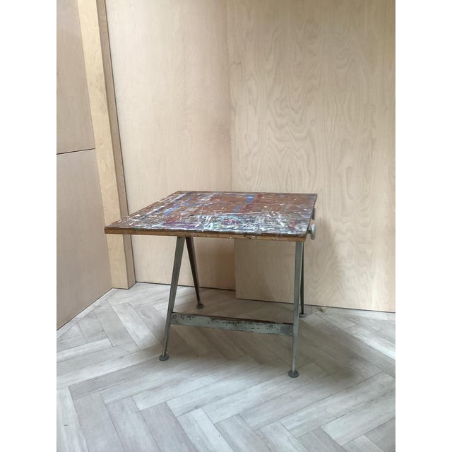 1970s Reply Drawing Architect Desk by Friso Kramer for Ahrend De Cirkel, 1970s For Sale - Image 5 of 8