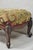 Antique French Louis XV Style Victorian Carved Mahogany Ottoman Footstool For Sale - Image 10 of 14