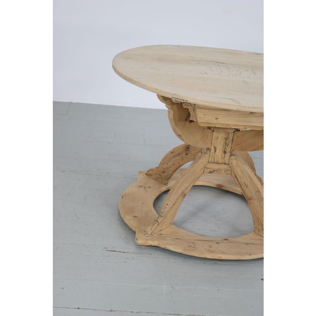 Round Peasant Table, 19th Century For Sale - Image 9 of 18