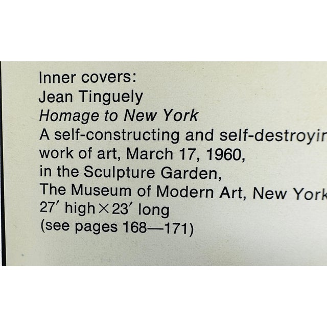Silver 1968 the Machine as Seen at the End of the Mechanical Age MoMA Exhibition Catalog - Rare Metal Cover - k.g. Pontus Hulten 1st Ed For Sale - Image 8 of 13