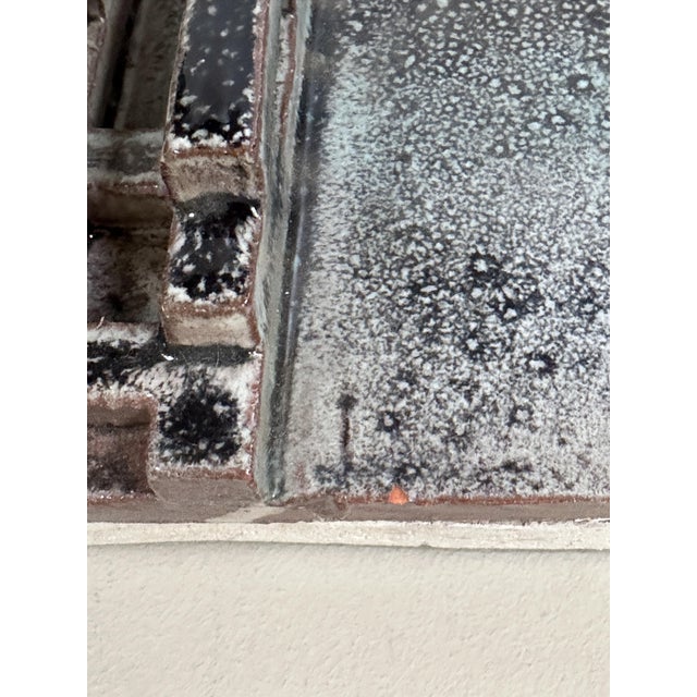 Jean Pierre Devaud, Architectural Scene, 1960s, Ceramic Tile Composition For Sale - Image 14 of 18