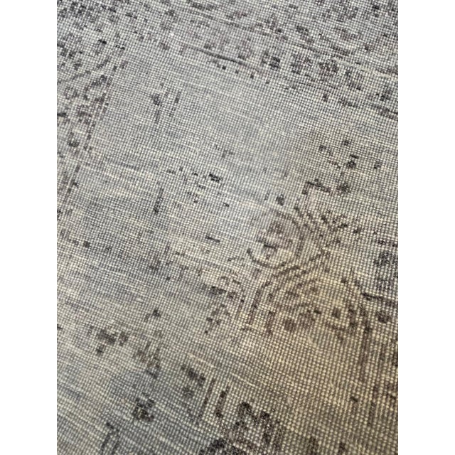 Silk and Wool Modern Style Rug , 5'2" X 8'3" For Sale - Image 4 of 5