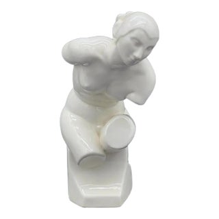 Vintage Sculpture of Female Figure For Sale