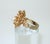 1970s Sarah Coventry Starburst Gold Tone Cocktail Ring For Sale - Image 5 of 10