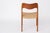 1960s Model 71 Chair in Teak with New Danish Cord by Niels Otto Møller for J.L. Møllers, 1960s For Sale - Image 5 of 10