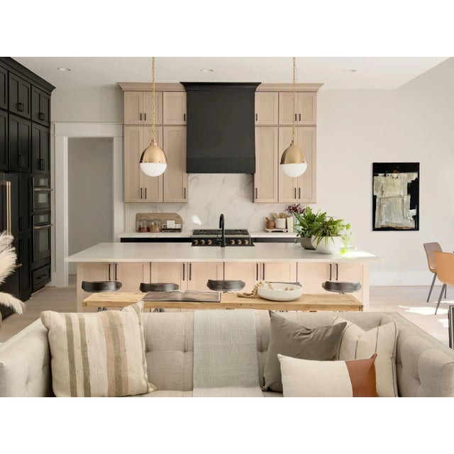 2020s "Foundation" Black Abstract Art, Original Large Contemporary Modern Painting by JTS For Sale - Image 5 of 11