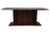 C. 1970's-80's Trouvailles Art Deco Step Tiered Console For Sale