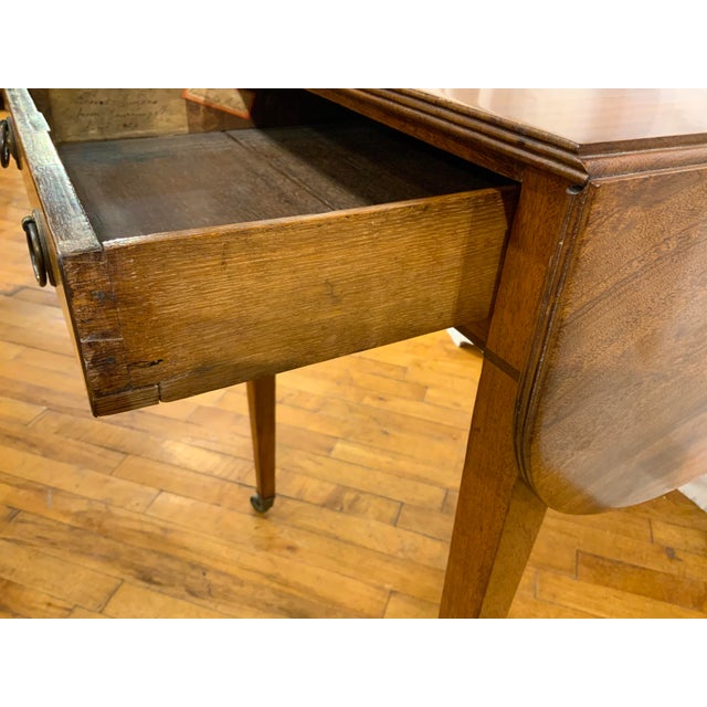 Important Georgian Pembroke Table For Sale In Providence - Image 6 of 11