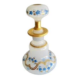 Early 19th Century French Opaline Perfume Bottle For Sale